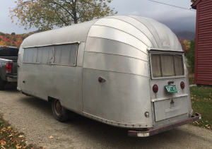 1954 Airstream Safari - Front Kitchen