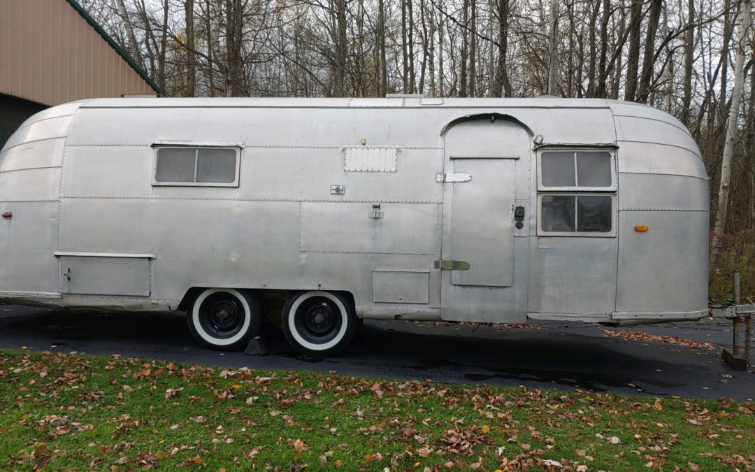 £ POA 1957 Airstream Overlander 26ft Double axle – Require full restoration