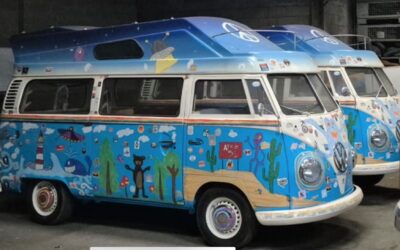 £ 2.5k – VW camper From Movie Set – High Top